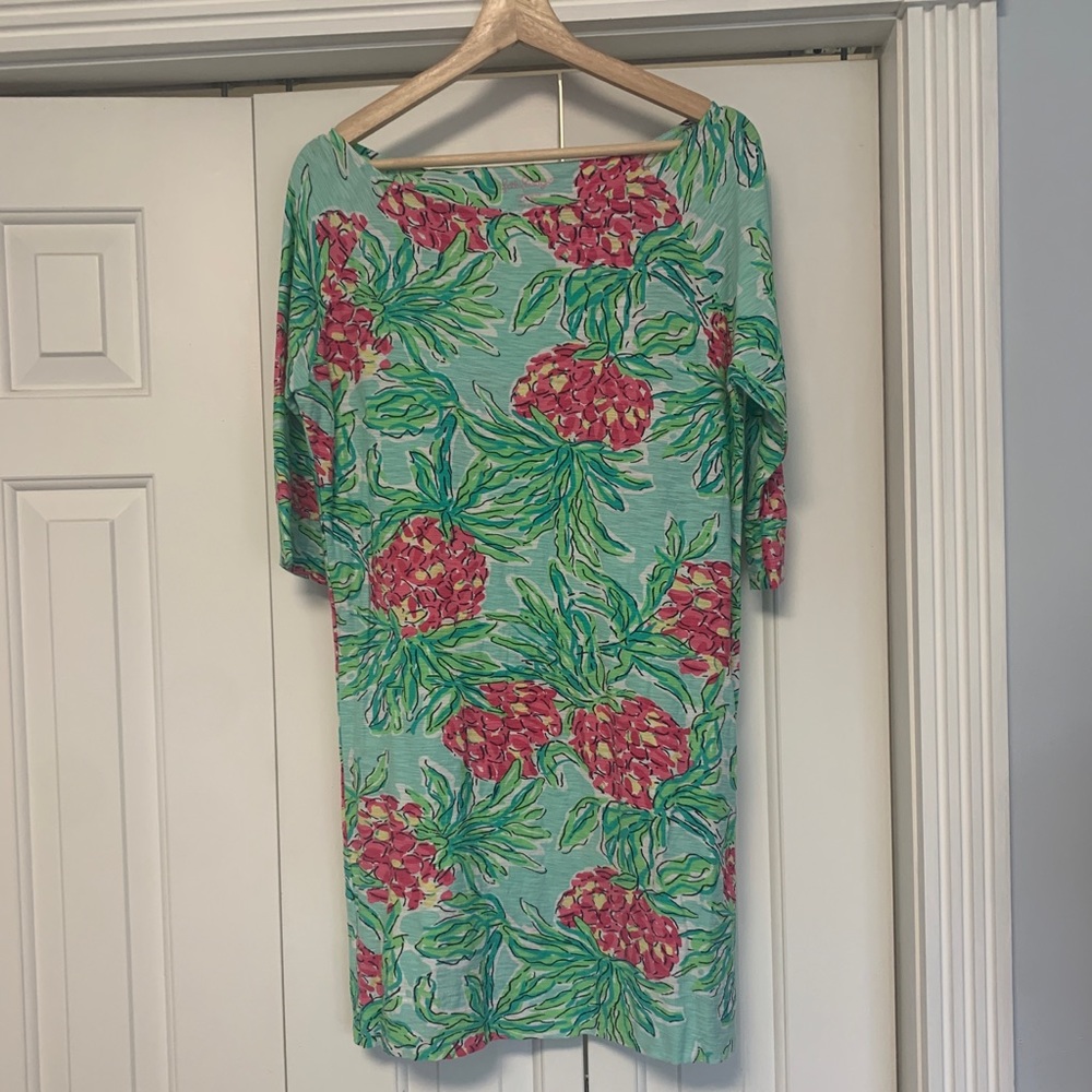 🍍 Lilly Pulitzer Pineapple Shirt Dress 🍍